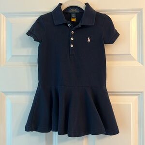 Ralph Lauren Toddler Girl Polo Dress. Size 2T.